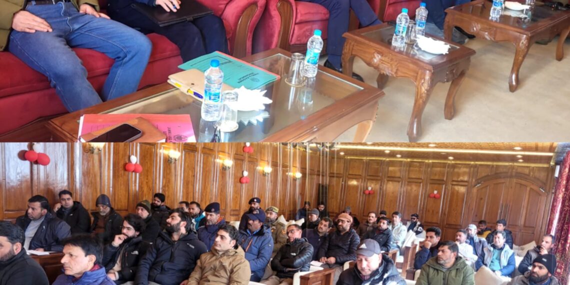 DC Baramulla Chairs Meeting to Review Arrangements for 6th Edition Khelo India Winter Games 2026 at Gulmarg