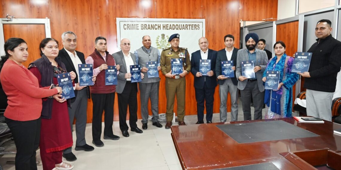 IGP Crime Sujit Kumar Rolls Out Maiden J&K Fingerprint Bureau Magazine to Strengthen Scientific Investigations