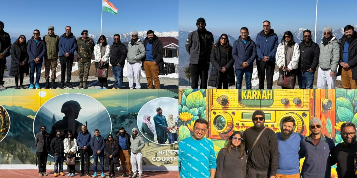 Confederation of Indian Industry – Young Indians Delegation Visits Tangdhar, Boosts Tourism and Entrepreneurship Prospects in Karnah. 