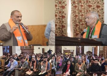 Pt. Deendayal Upadhyay Prashikshan Mahabhiyan–2026’ workshop held at Srinagar