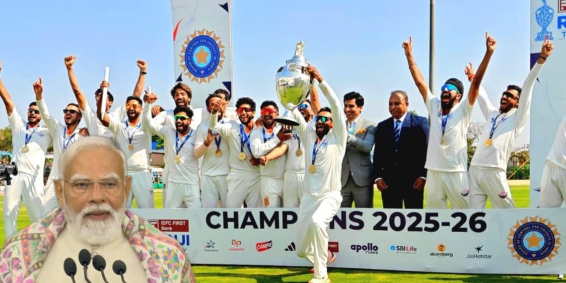 PM Modi Applauds J&K for Maiden Ranji Trophy Title, Calls It Proud Moment