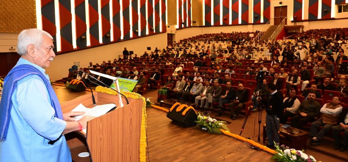 “Agriculture First Will Secure Viksit Bharat & Aatma-Nirbhar J&K”: LG Sinha Unveils AI-Driven Roadmap at SKUAST Summit