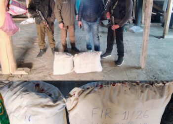 3.072 Kg Poppy Straw Seized in Shopian; Accused on the Run