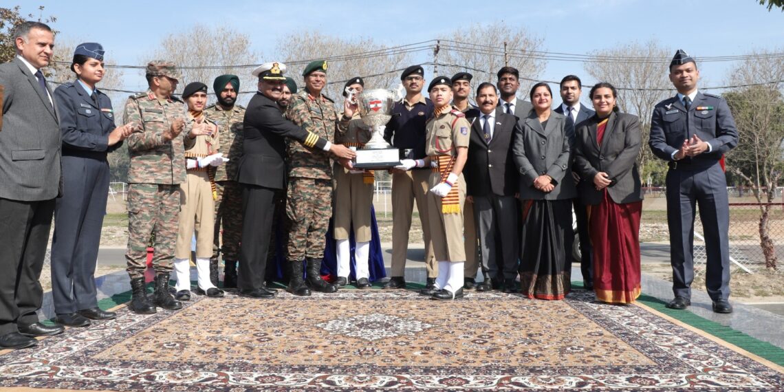 Historic Institutionalisation of Annual Academic Trophy at Sainik School Nagrota