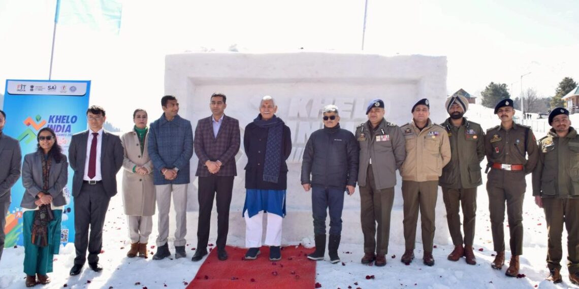 “Khelo India Winter Games Unite the Nation on Gulmarg’s Slopes”: LG Manoj Sinha