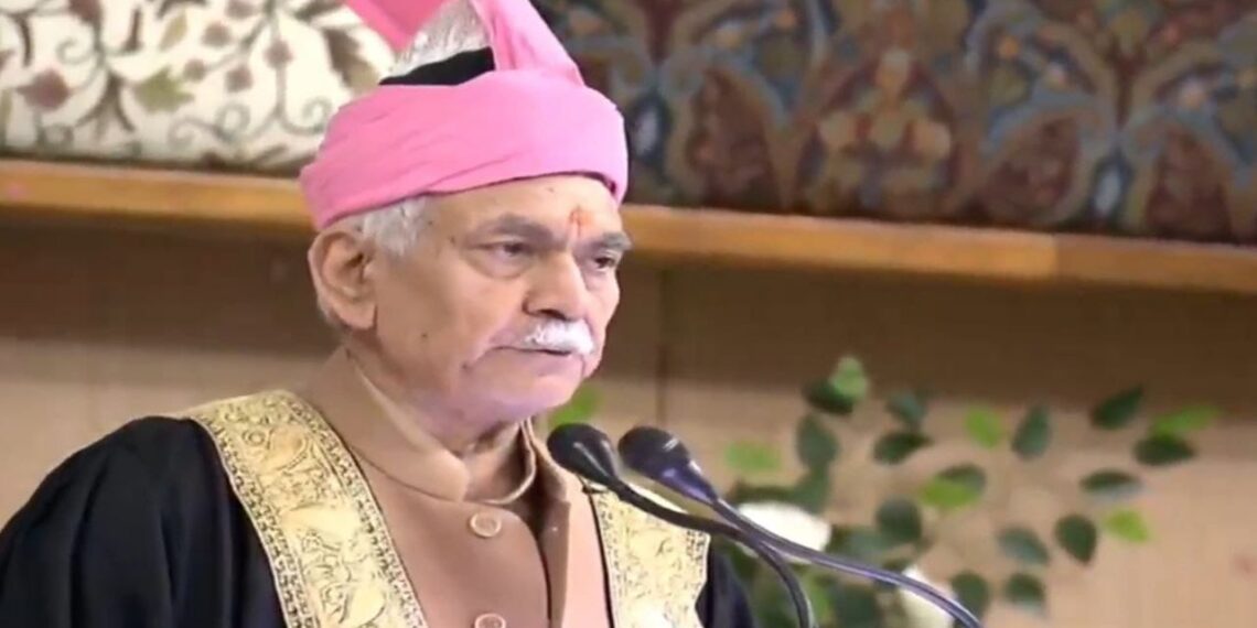 ‘One Purpose, One Priority – Country First’: LG Manoj Sinha to KU Graduates at 21st Convocation
