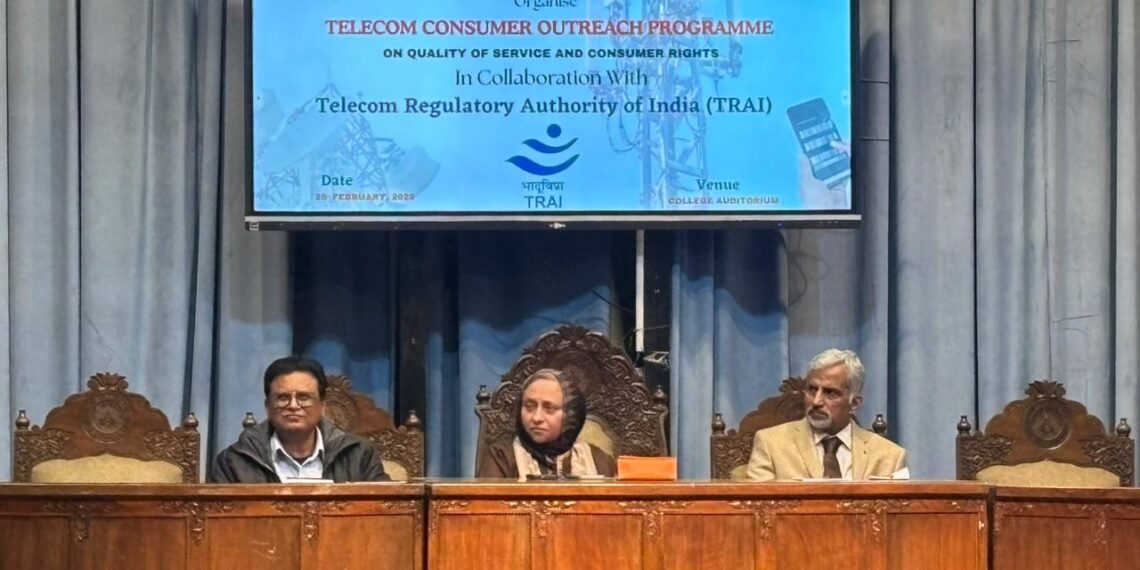 TRAI Holds Consumer Outreach Programme on Quality of Service in Srinagar