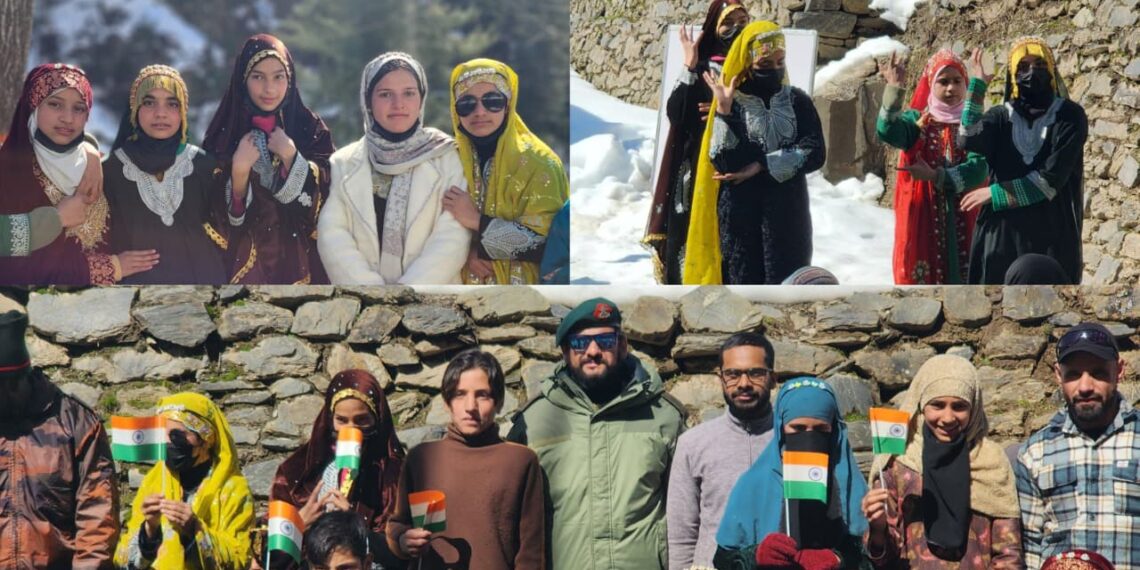 Indian Army Led Winter Coaching Concludes in Village kundian Keran with Joy, Gratitude, and Hope .