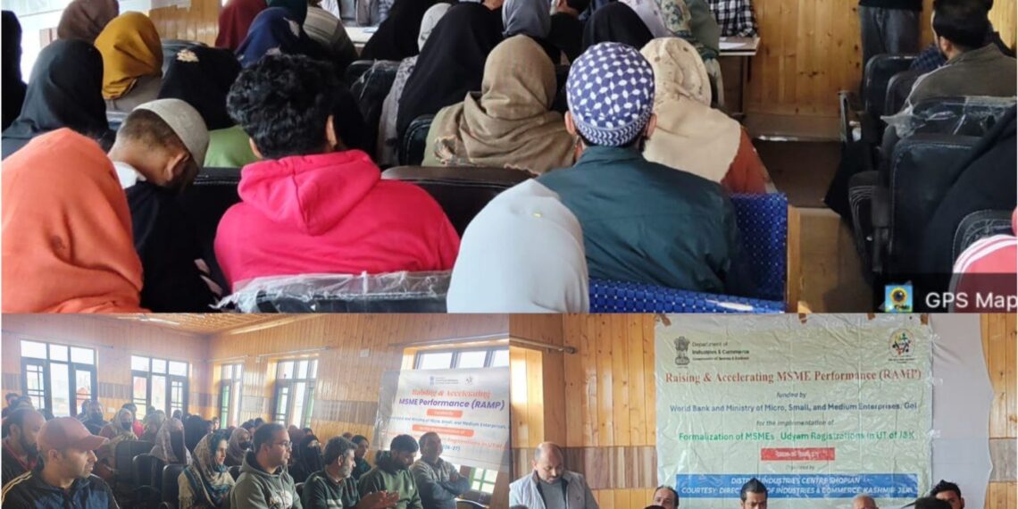 DIC Shopian Conducts Awareness Programme under RAMP at Gagren