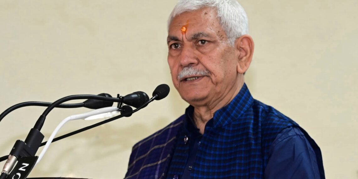 LG Manoj Sinha Greets People on Shab-e-Qadr
