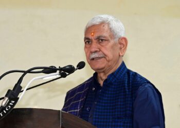 LG Manoj Sinha Greets People on Shab-e-Qadr