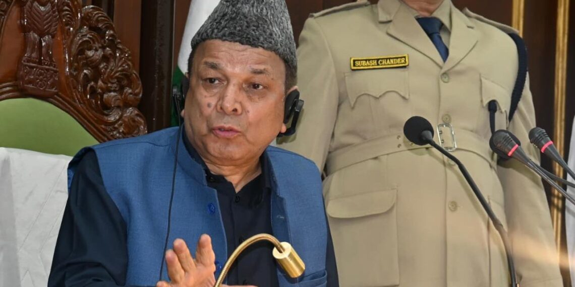 “Not an Ordinary Incident, House Seeks Fair Probe in Farooq Abdullah Firing Case”: Speaker Rather in J&K Assembly