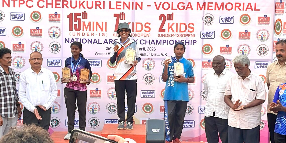 Indian Army Nurtures Young Archers to National Glory at Guntur