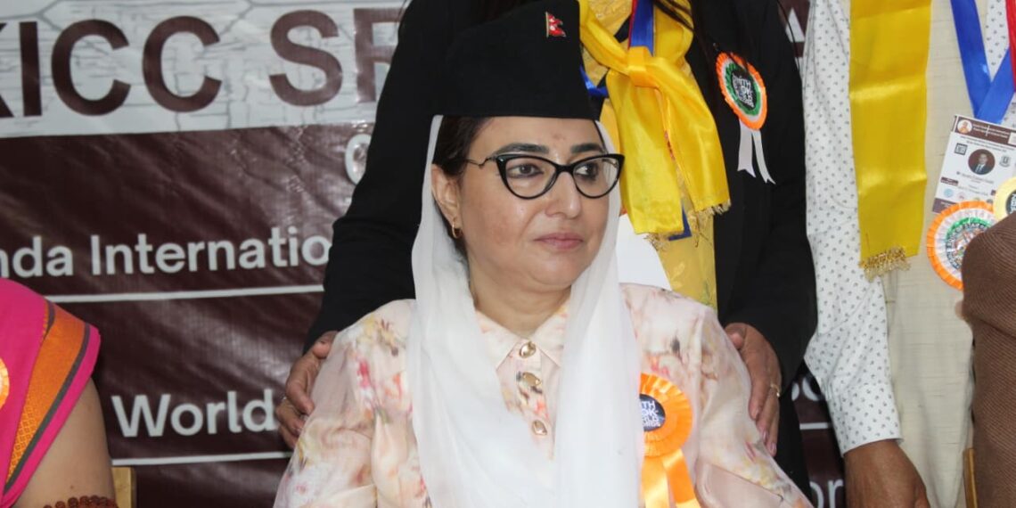 Waqf Chairperson Dr Andrabi presides over global event on peace & harmony at Srinagar