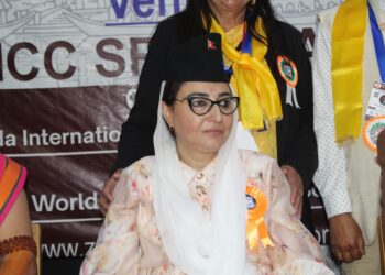 Waqf Chairperson Dr Andrabi presides over global event on peace & harmony at Srinagar