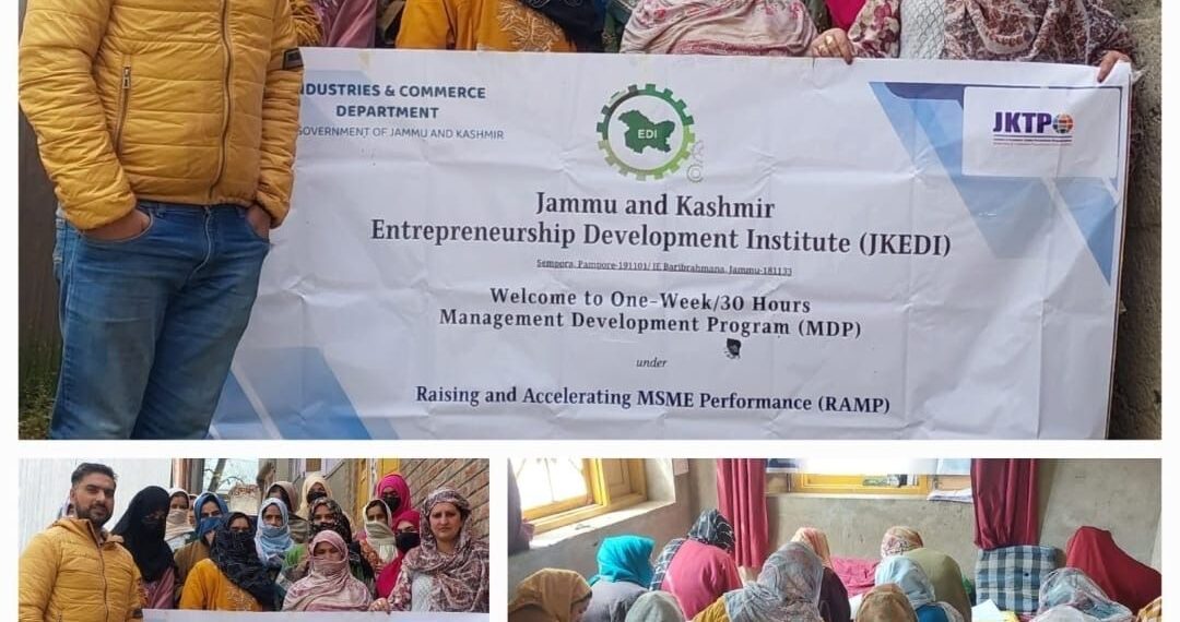 JKEDI Shopian concludes MDP–IX under RAMP Scheme at Zainapora