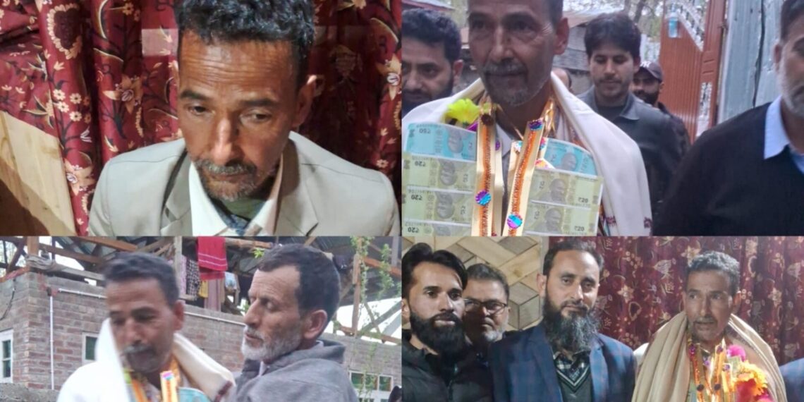 Congratulations Govt high school Lolab bids Emotional Farewell to its headmaster Mr.mohd shafi pir@ khaki sb After 32 Years of Service