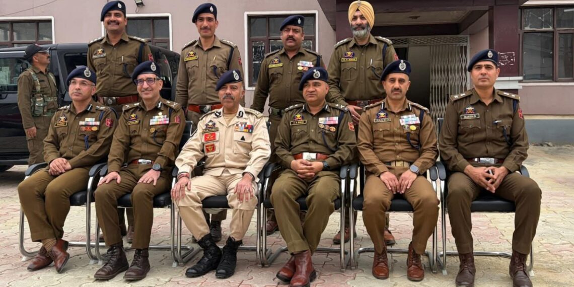 DGP Nalin Prabhat Reviews Security Grid, Intensifies Counter-Terror Strategy in Awantipora