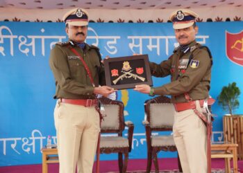 DG CRPF Reviews 105th Batch Passing Out Parade at Lethpora; 584 Recruits Inducted