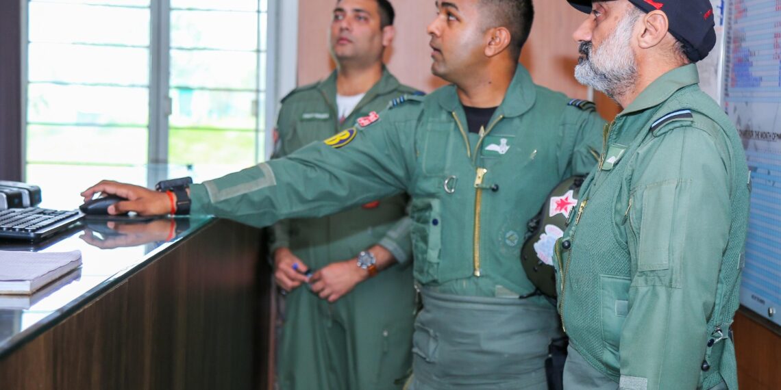 Chief of the Air Staff Flies Operational Sortie on MiG-29 UPG at Forward Airbase