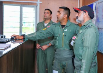 Chief of the Air Staff Flies Operational Sortie on MiG-29 UPG at Forward Airbase