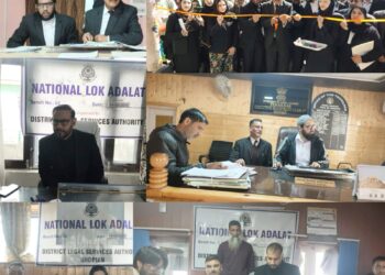 DLSA Shopian holds 1st National Lok Adalat of 2026 at District court
