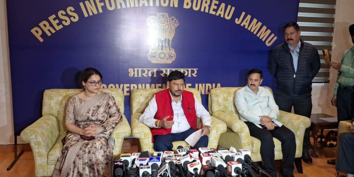 “J&K Witnessing Rapid Development After Article 370 Abrogation”: Union Minister Ramdas Athawale