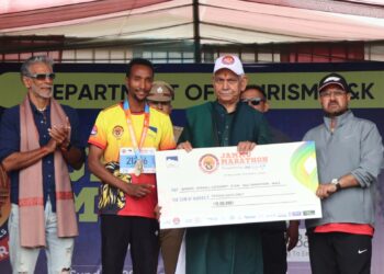 Jammu Marathon Marks New Sporting Era, Showcases UT’s Global Potential: LG Sinha