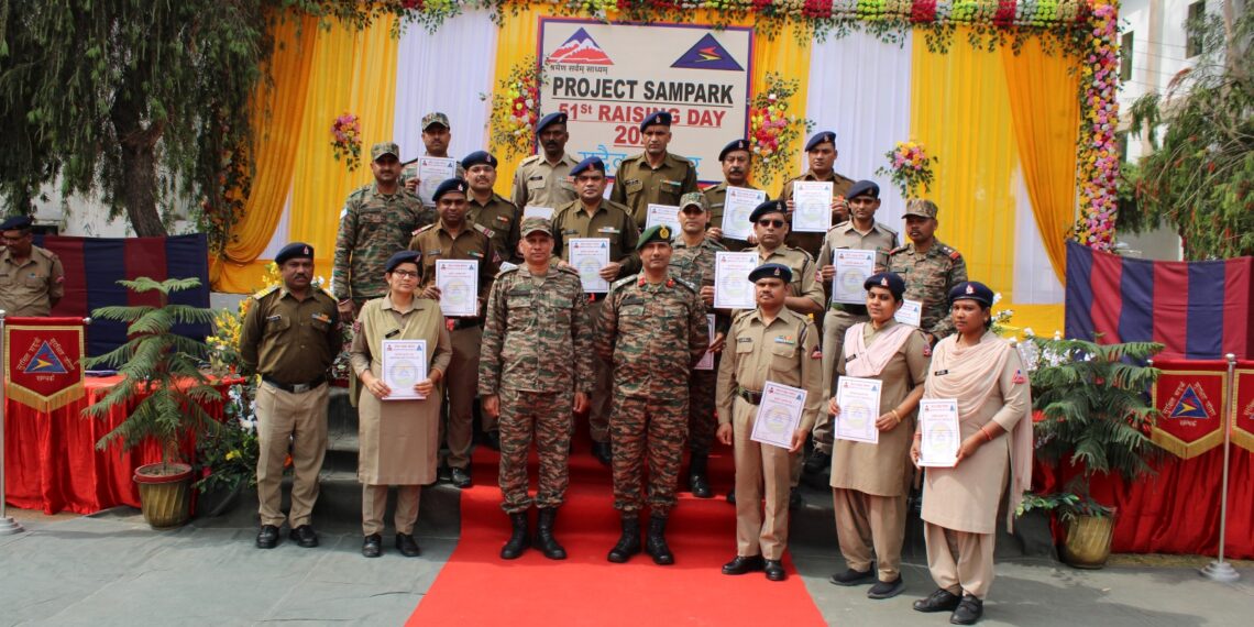 Project Sampark (BRO) Celebrates its 51st Raising Day