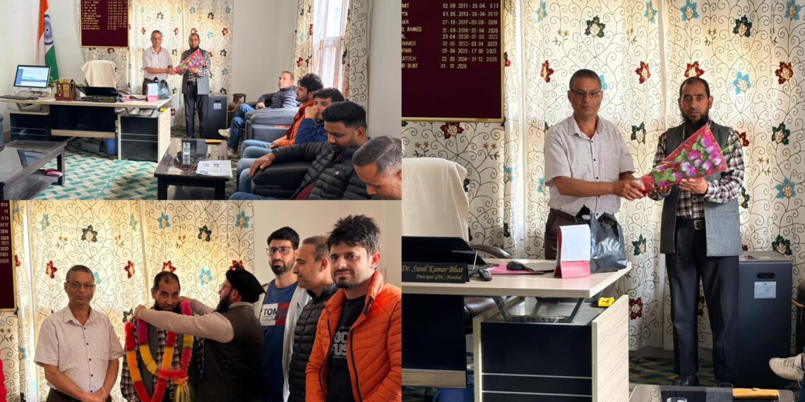 GDC Banihal Names Dr Shafiq Ahmed Katoch as Staff Secretary