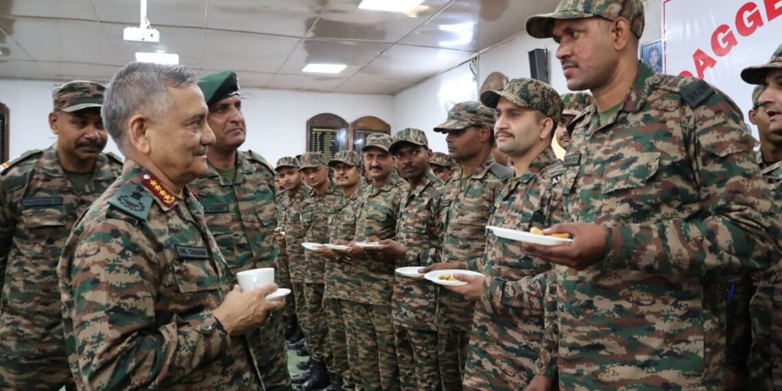 CDS Gen Anil Chauhan Reviews LoC Security, Calls for Multi-Domain War Preparedness in Kashmir