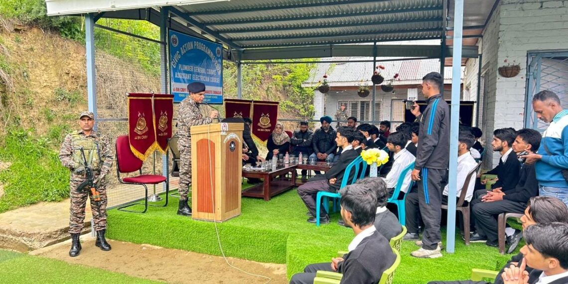 44 Bn CRPF Launches Skill Development Programs for Youth and Women in Srinagar Schools