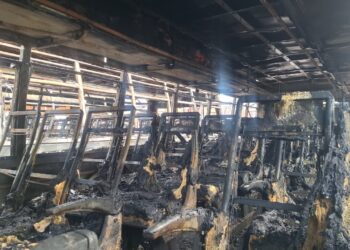Seven Buses Damaged in Kupwara Bus Stand Fire; No Loss of Life Reported