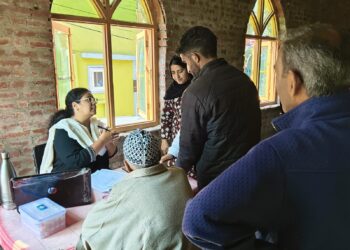 Free Homoeopathy Camp at Hazratbal Benefits Dozens on World Homoeopathy Day