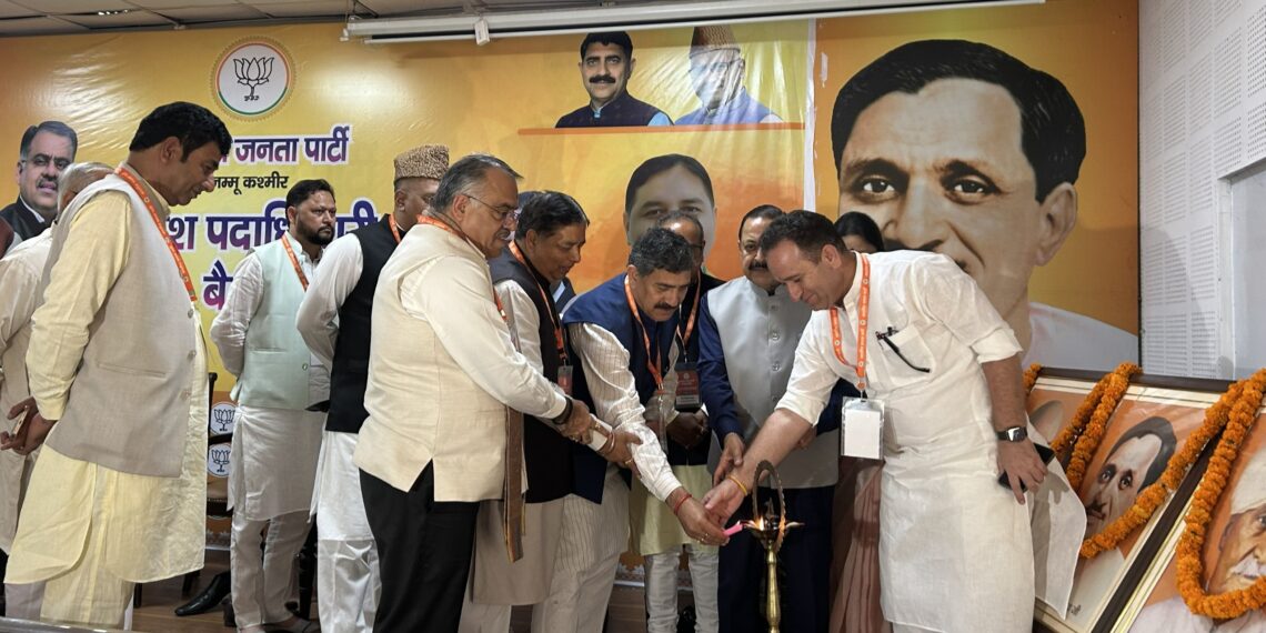 “BJP Not Just a Party but a Nationalist Movement”: Tarun Chugh Calls for Grassroots Push in J&K