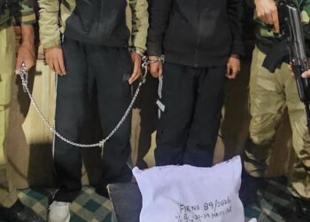 Sopore Police Bust Drug Network, Two Peddlers Held with Contraband