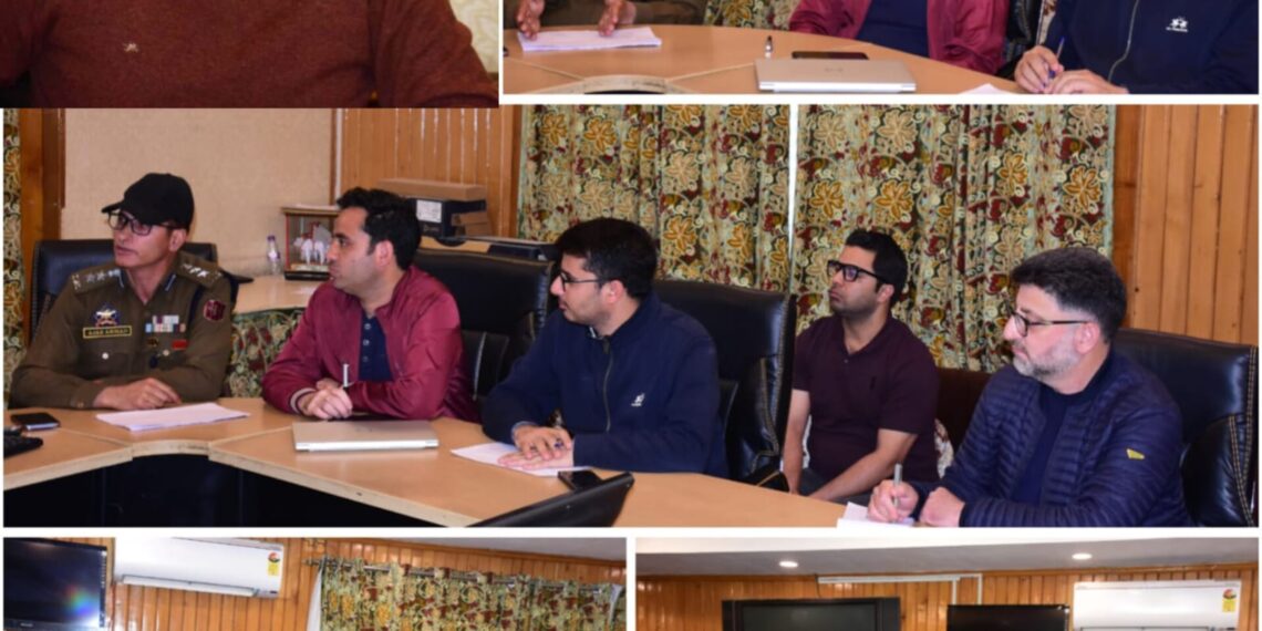 SSCL Holds High-Level Meet to Streamline Transport Routes, Tackle Srinagar Traffic Woes