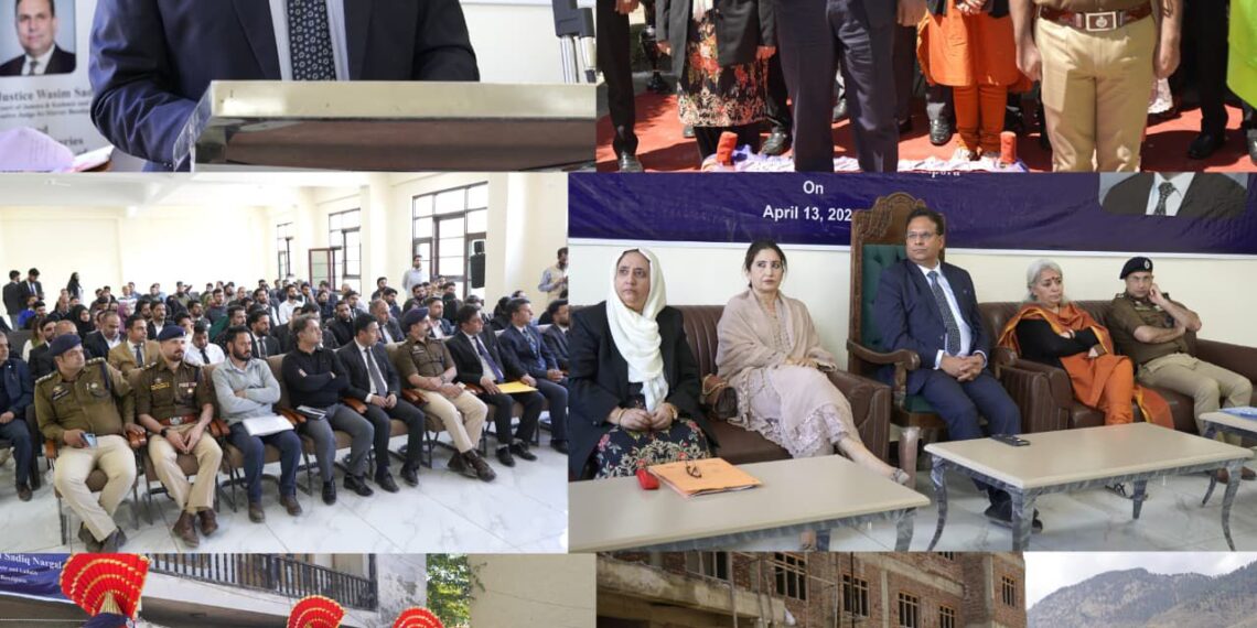 Justice Nargal Reviews Bandipora Courts, Orders Swift Shift to New Complex