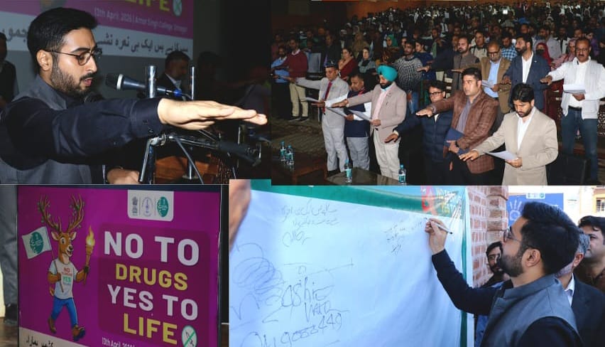 “Students Must Lead Fight Against Drugs, Become Ambassadors of Change”: DC Srinagar Akshay Labroo