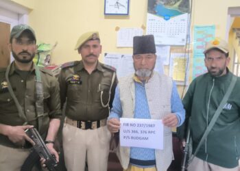 “Law Finally Catches Up: Absconder Held After 39 Years in Rape Case in Budgam”