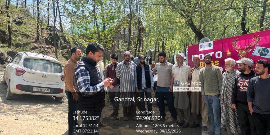 Grassroots Anti-Drug Drive Intensified in Harwan; IEC Van Spreads Awareness Under Nasha Mukt J&K Abhiyan