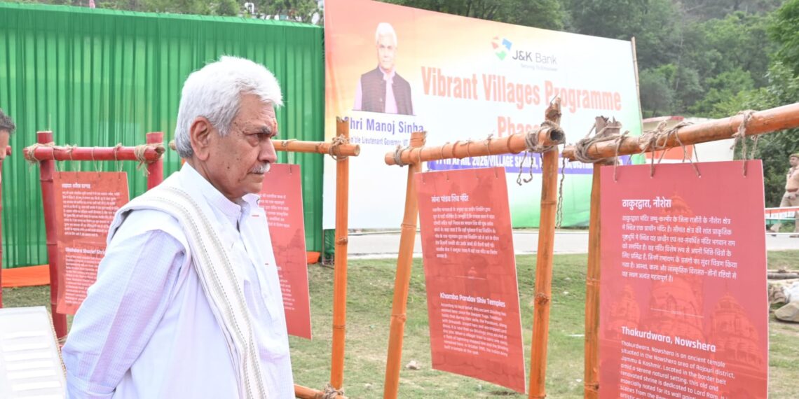 “Border Villages Are Nation’s First Line of Strength”: LG Sinha Pushes Vibrant Villages Vision in Rajouri