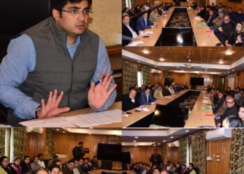 SMC Commissioner Reviews Census 2027 Readiness in Srinagar