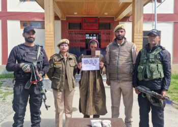 Nasha Mukt Drive Intensifies: Tral Police Nab Drug Peddler, Recover Charas Haul