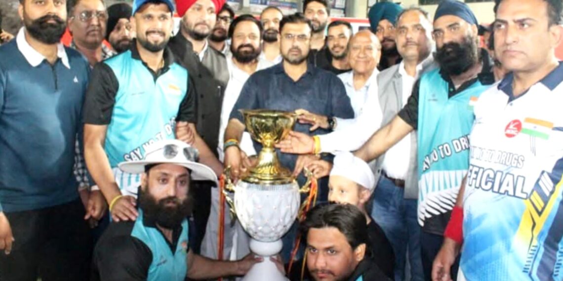 Minister Satish Sharma Bats for Youth Empowerment Through Sports at Sher-e-Kashmir T20 Finale