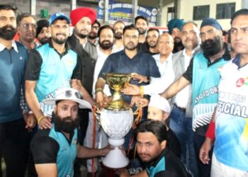 Minister Satish Sharma Bats for Youth Empowerment Through Sports at Sher-e-Kashmir T20 Finale