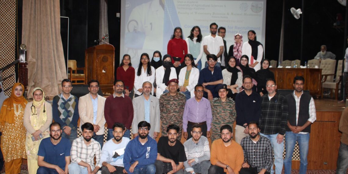 World Veterinary Day Marked at SKUAST-K; Students Oriented on RVC Careers and Service Opportunities