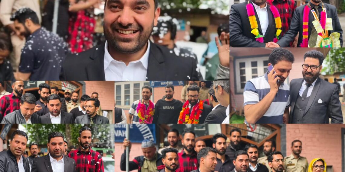 Bilal Rather Wins Bar Association Beerwah Presidency in Democratic Polls