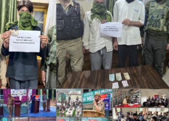 Awantipora Police Step Up Crackdown: Drug Peddler Held, Gambling Busted