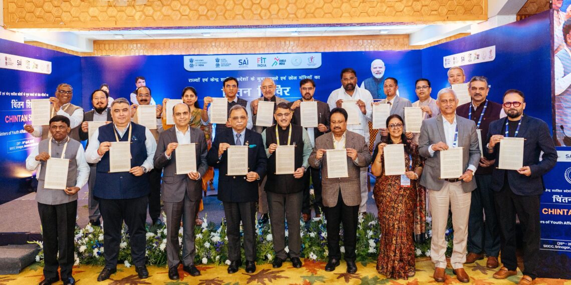 National Sports Vision Document ‘Srinagar Khel Sankalp’ Released at Chintan Shivir